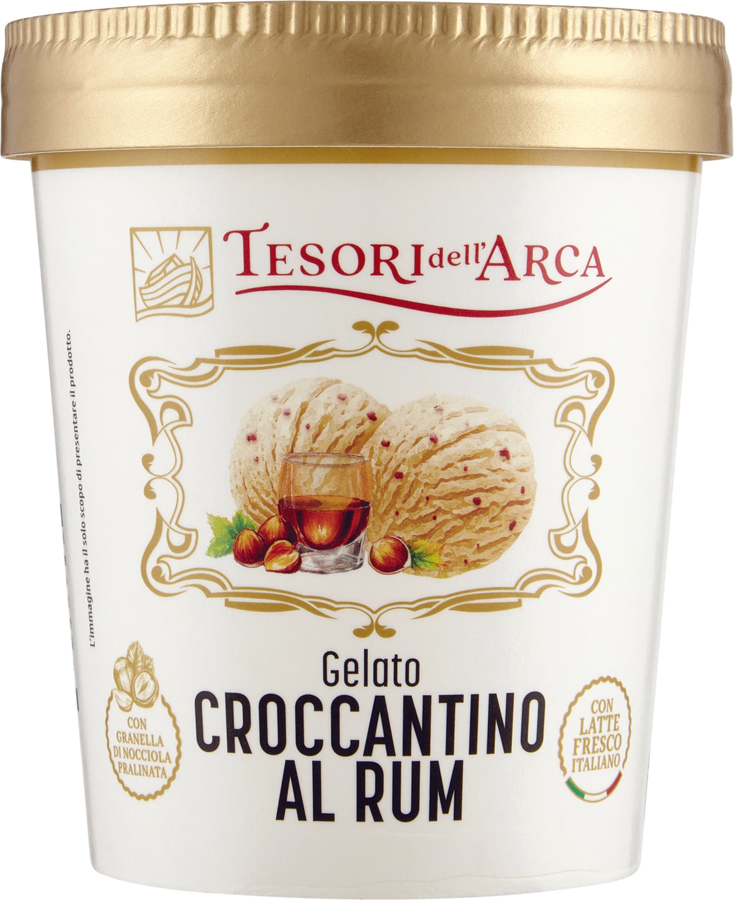 TESORI DELL'ARCA - GELATO CROCCANTINO AL RUM