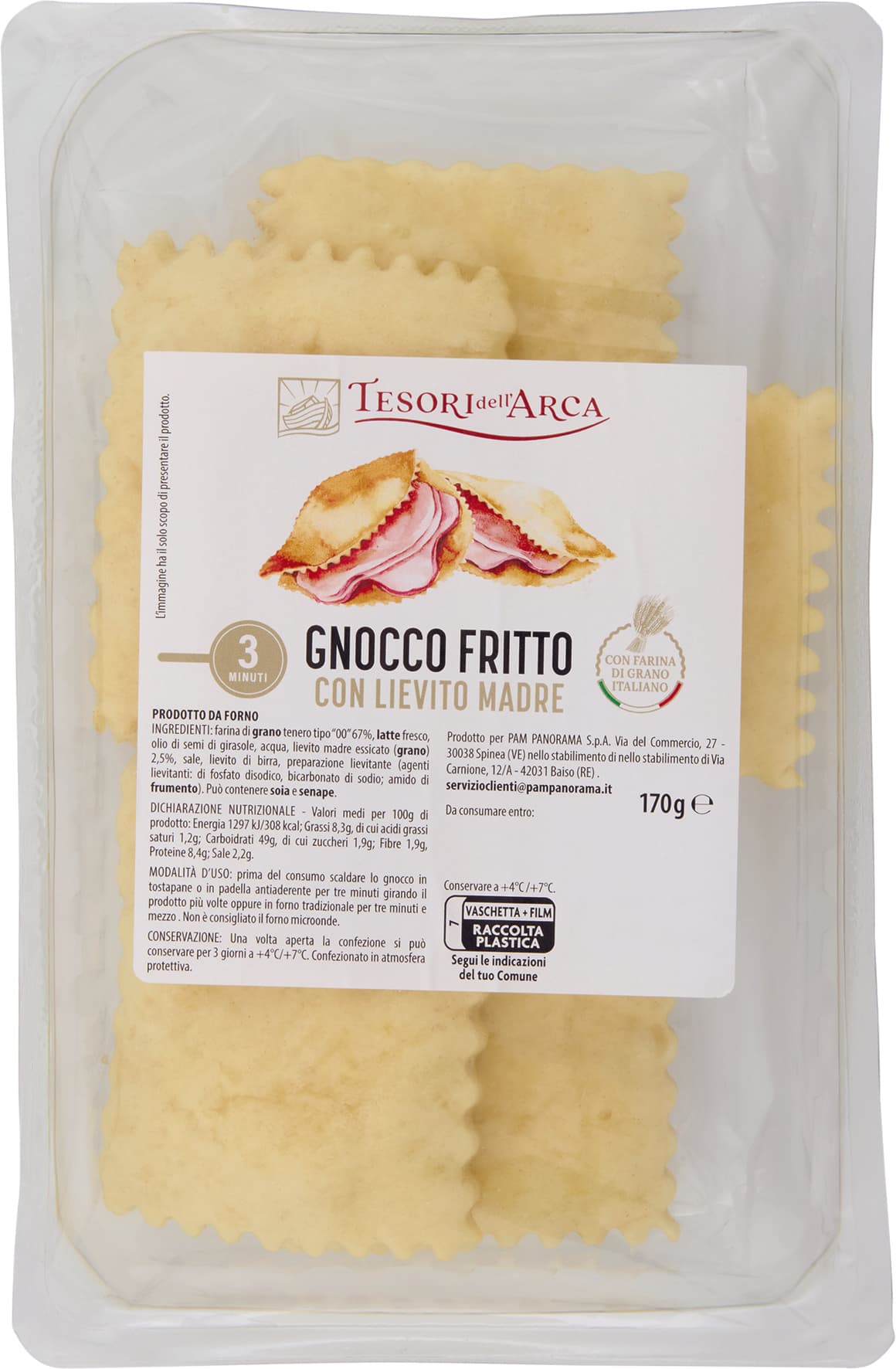 GNOCCO FRITTO - TESORI DELL'ARCA