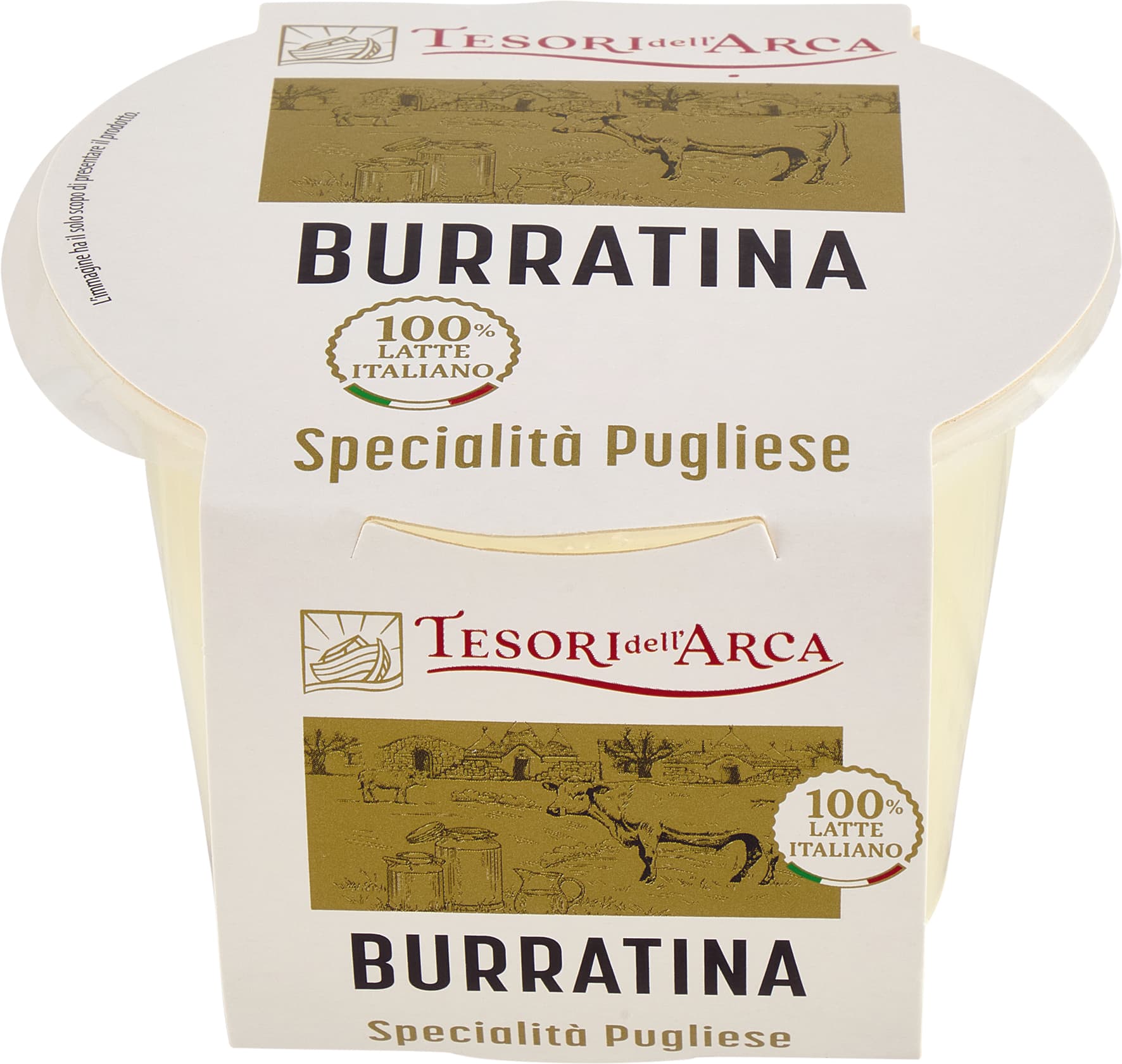 TESORI DELL'ARCA - BURRATINA 100% LATTE ITALIANO