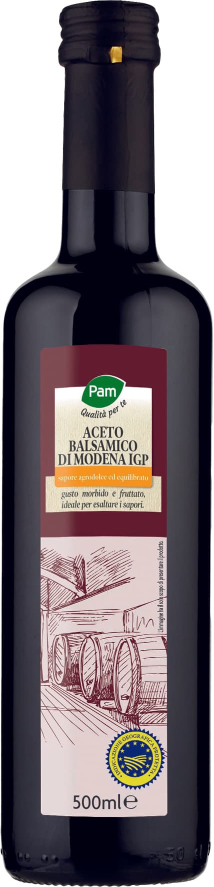 Aceto balsamico di Modena Igp Pam q.b.
