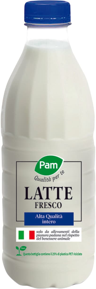 Latte fresco intero Alta Qualità Pam