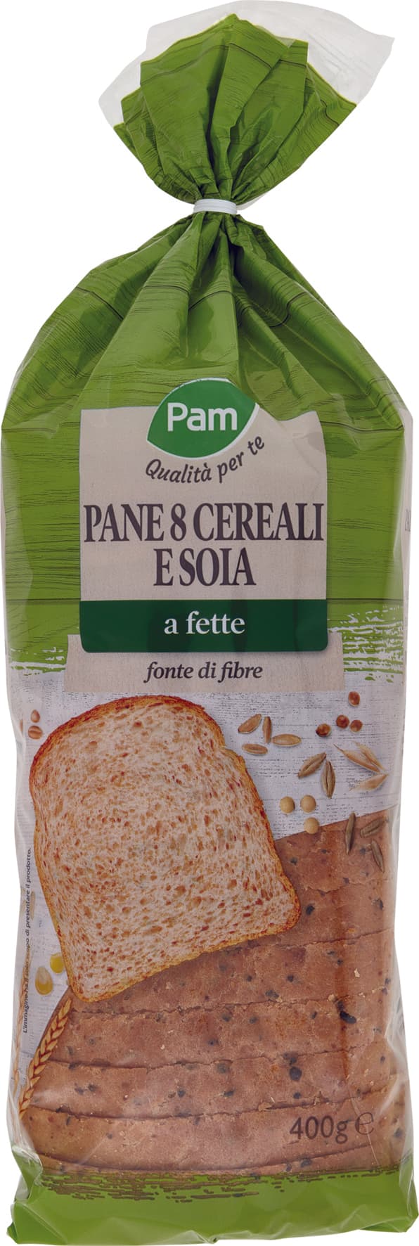 Pane 8 cereali e soia Pam