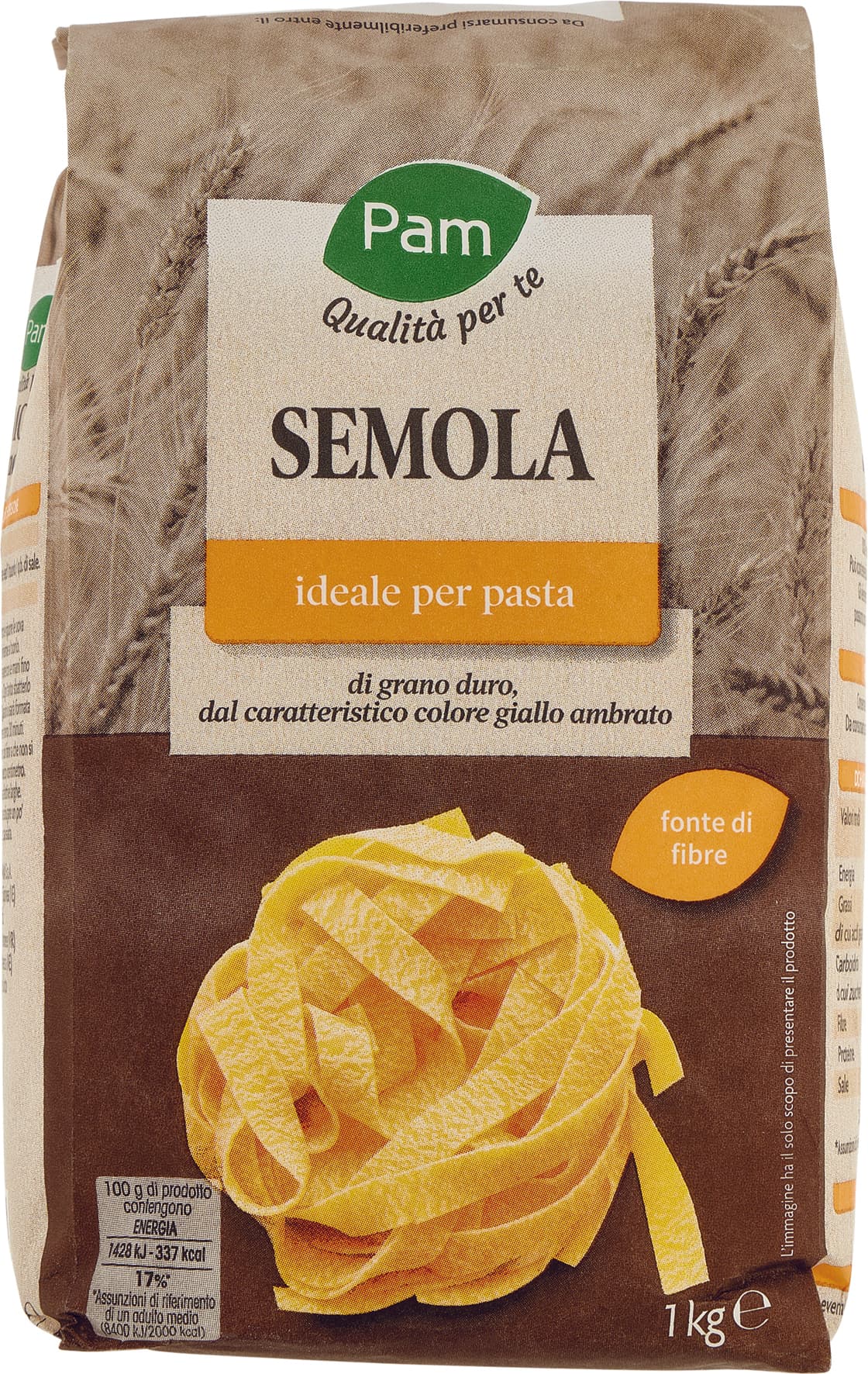 Semola di grano duro Pam