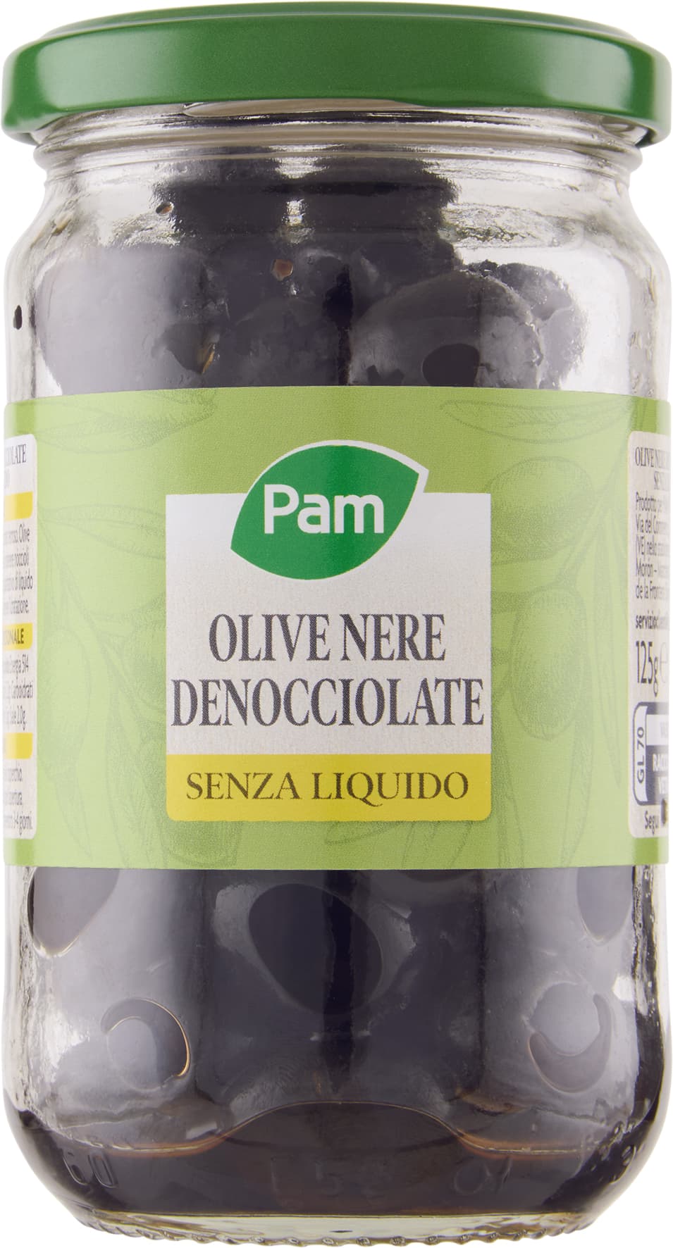 Olive denocciolate Pam