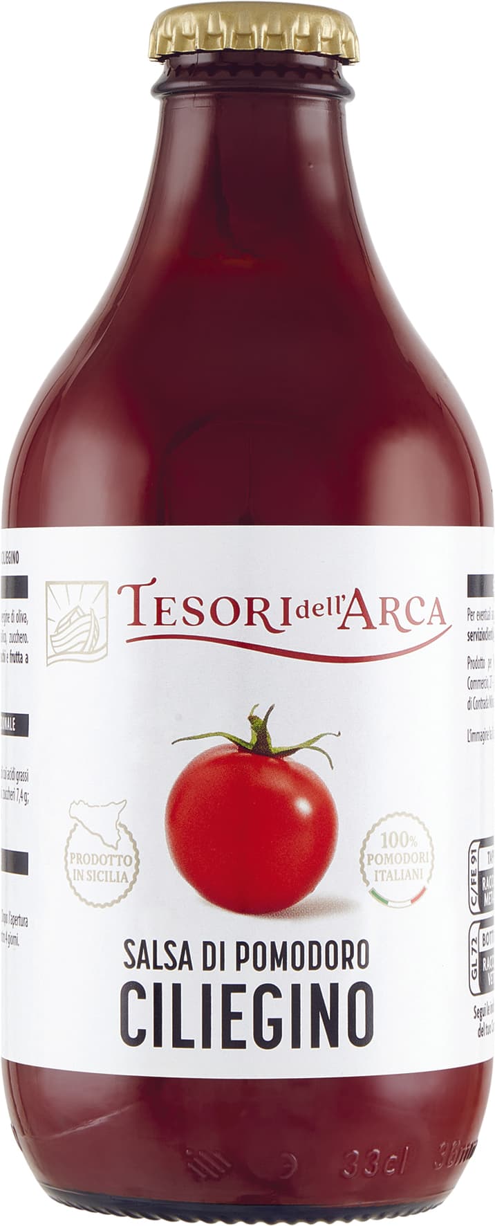 Salsa di pomodoro ciliegino Tesori dell’Arca