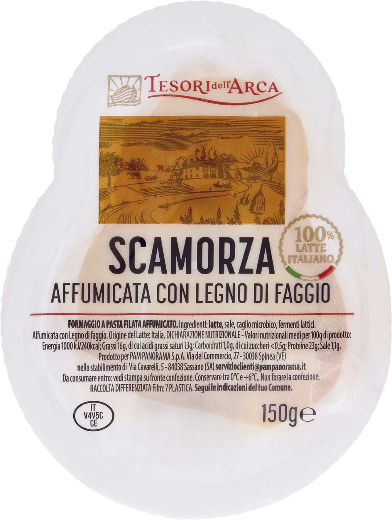 Scamorza affumicata Tesori Dell’Arca