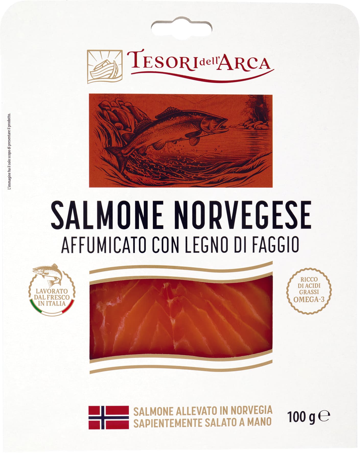 Salmone norvegese affumicato Tesori dell’Arca