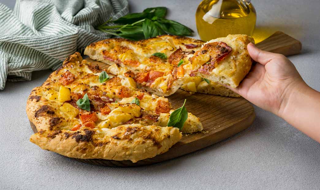 Pinsa romana, leggera e fragrante