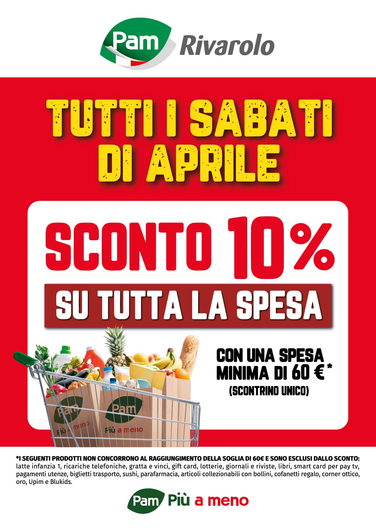 Volantino Sconto Rivarolo Aprile