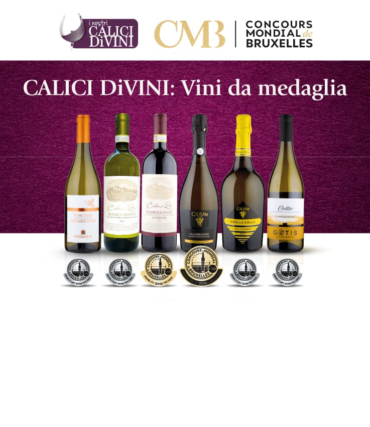 I vini Calici DiVini ancora protagonisti al Concours Mondial de Bruxelles 2026