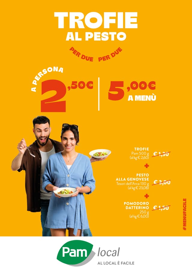 Volantino Trofie al Pesto