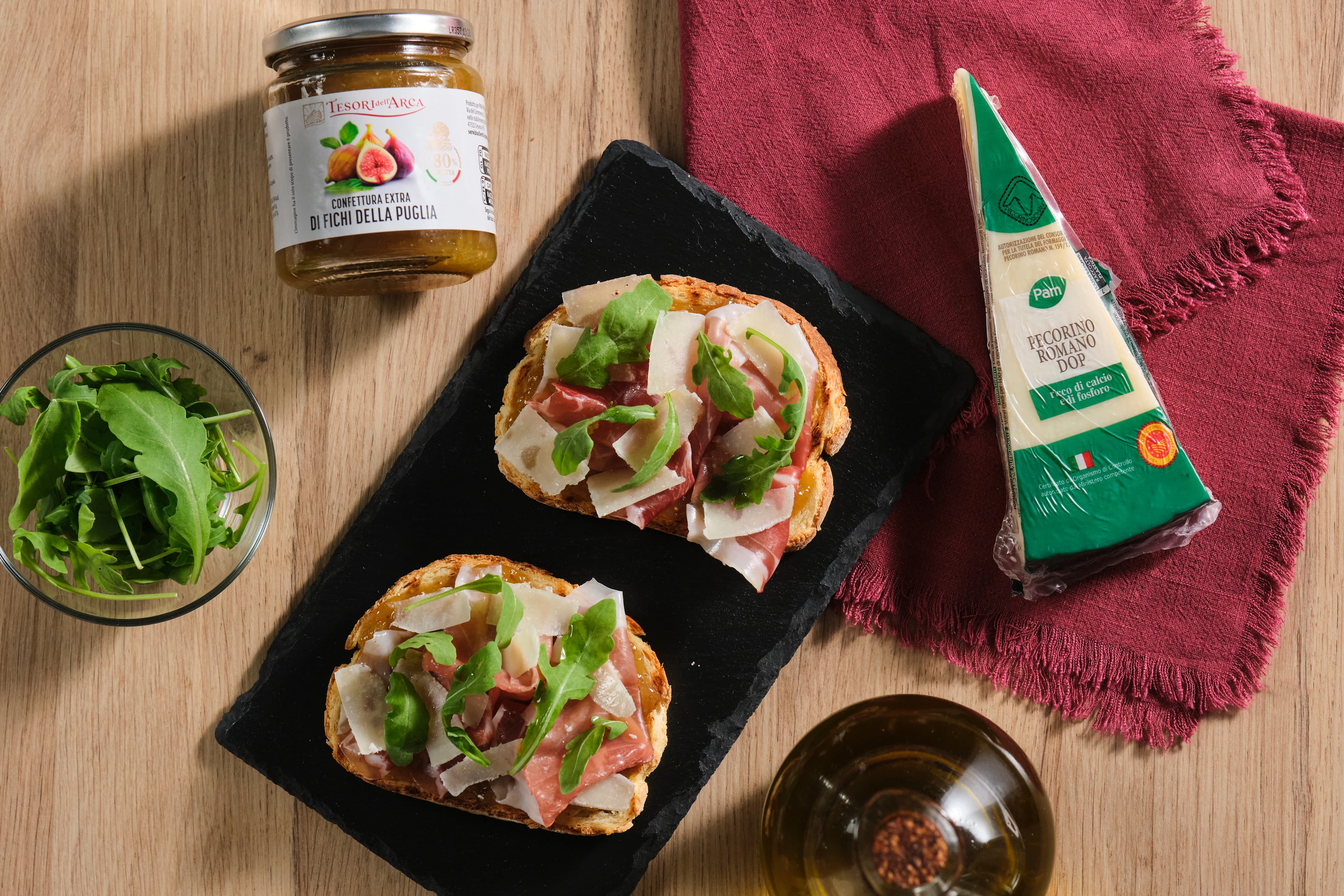 Crostone Pecorino e Fichi 