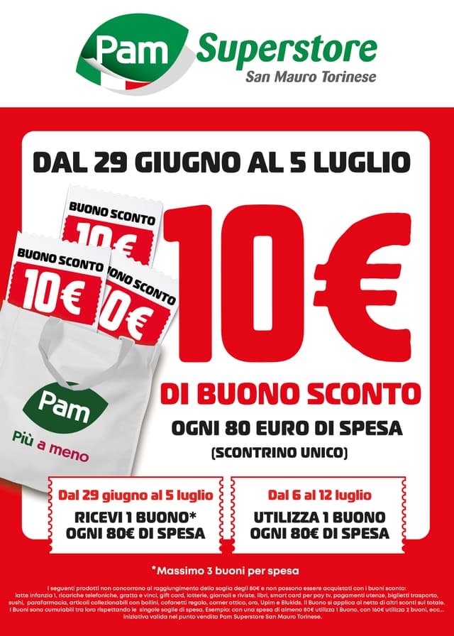 Volantino Buono sconto San Mauro Torinese 4