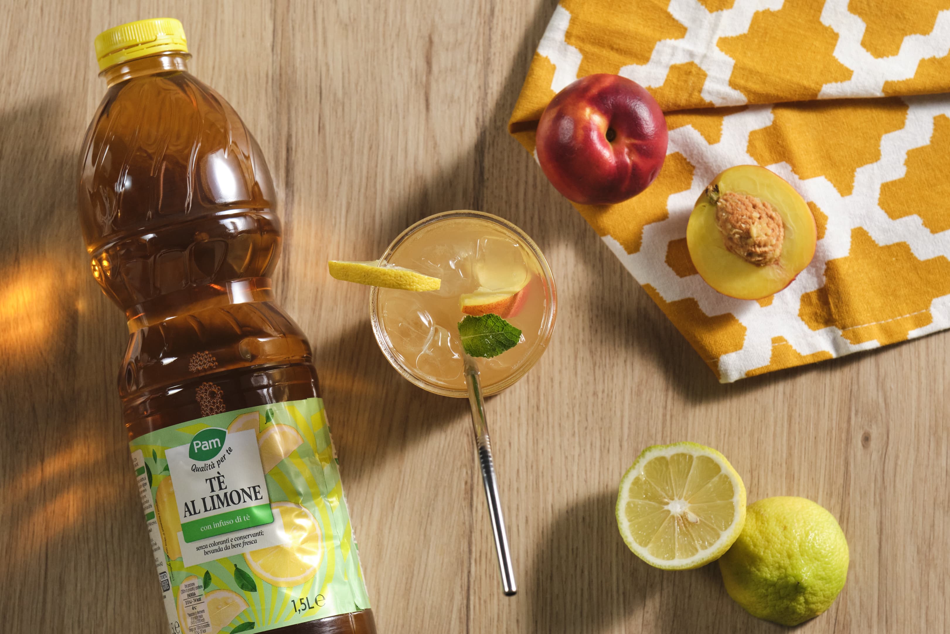 Peach iced Tea