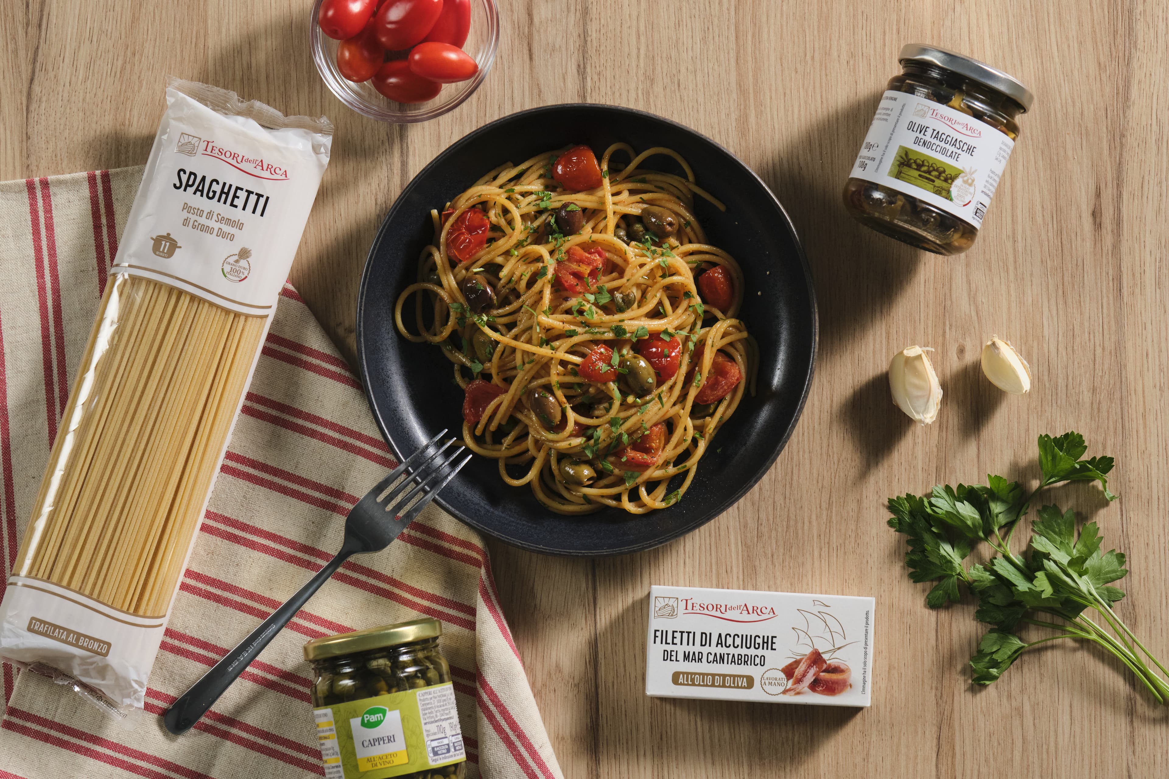 Spaghetti alla  Puttanesca