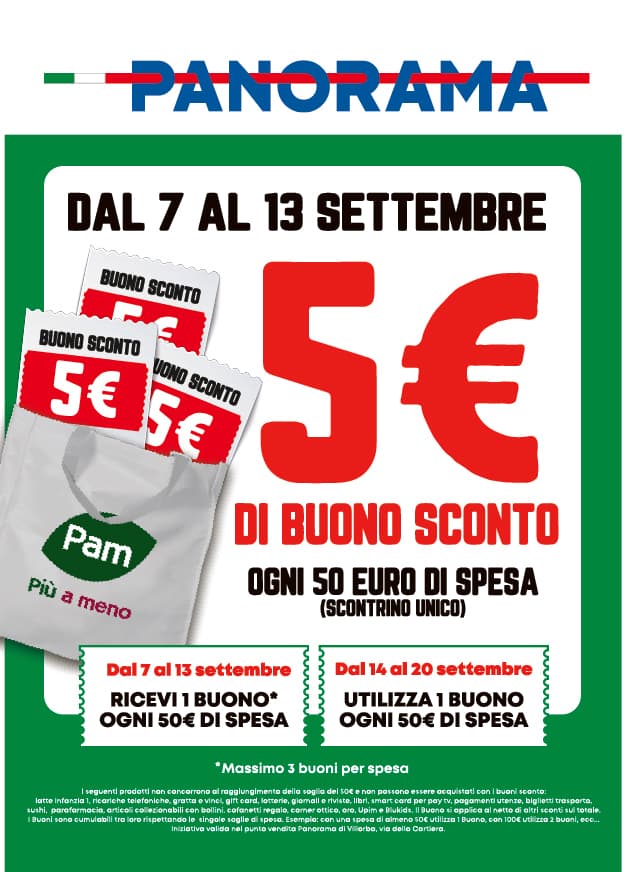 Volantino CashBack villorba 3 tranche
