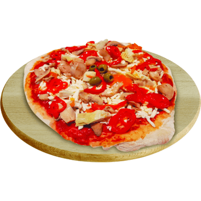 Pizza vegetariana autoproduzione 400 g