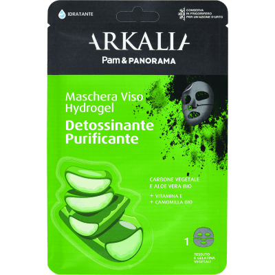 ARKALIA Maschera Viso Hydrogel Detossinante Purificante 1 pz