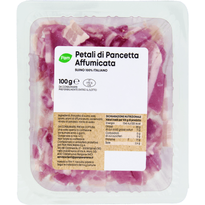 PAM Petali di Pancetta Affumicata 100 g