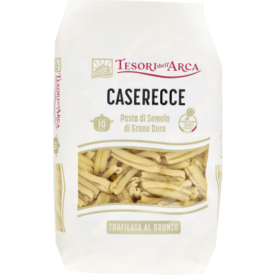TESORI DELL'ARCA Pasta di Semola di Grano Duro Caserecce 500 g