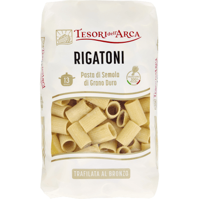 TESORI DELL'ARCA Pasta di Semola di Grano Duro Rigatoni 500 g