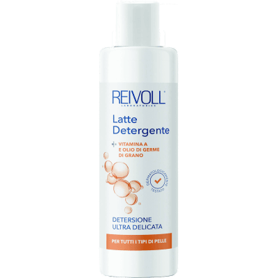 Latte detergente vitamina a e olio di germe di grano reivoll 250ml