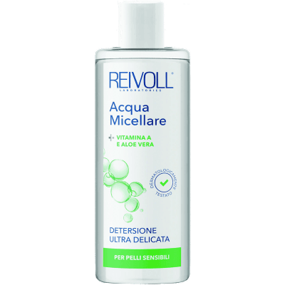 Acqua micellare vitamina a e aloe vera reivoll 400ml