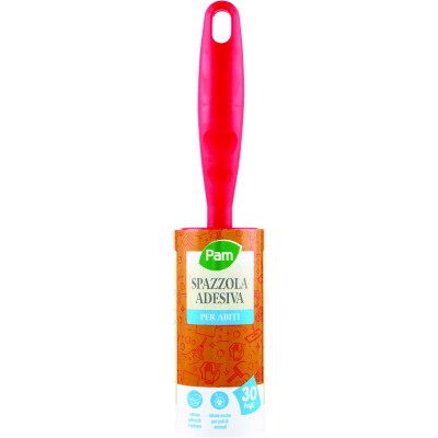 PAM Spazzola Adesiva per Abiti 30 fogli