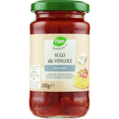 PAM Qualità per te Sugo alle vongole 200 g