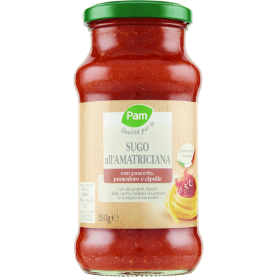 PAM Qualità per te Sugo all'amatriciana 350 g