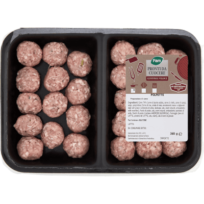 PAM Pronti Da Cuocere Polpette 360 g