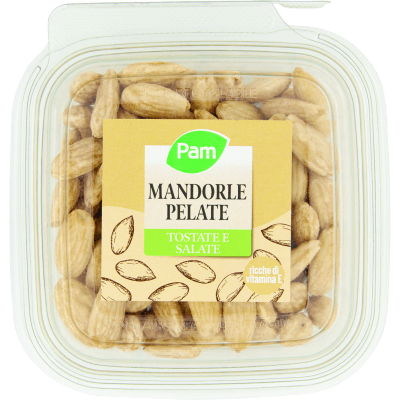 PAM Mandorle Pelate Tostate e Salate 120 g
