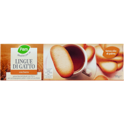 PAM Qualità per te Lingue di Gatto 100 g