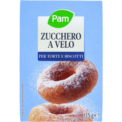 PAM Zucchero a Velo per Torte e Biscotti 125 g