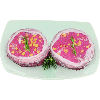 Hamburg. cheddar bacon