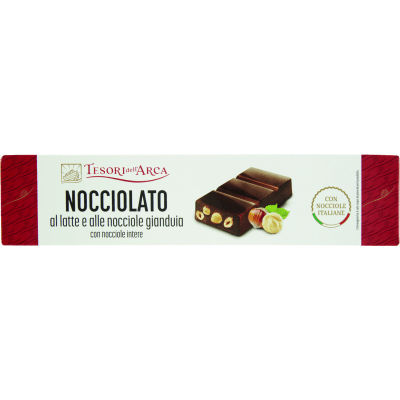 TESORI DELL'ARCA Nocciolato al latte e alle nocciole gianduia 250 g