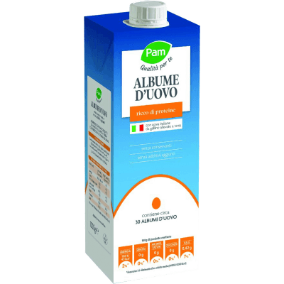Albume d'uovo PAM 1000 g