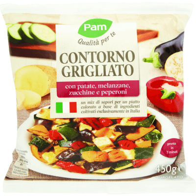 PAM PANORAMA Contorno Grigliato surgelato 450 g