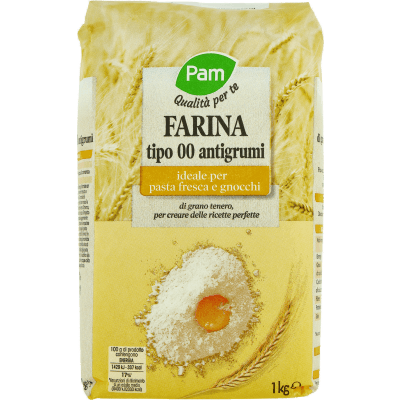 PAM PANORAMA Farina Tipo 00 Antigrumi 1 kg