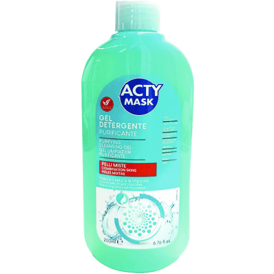 Gel detergente purificante quotidiano acty mask 200ml