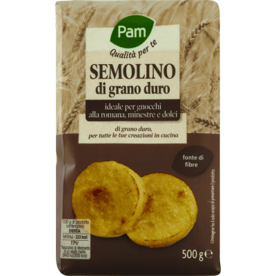PAM Qualità per te Semolino di grano duro 500 g