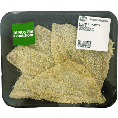 Filetto platessa panato