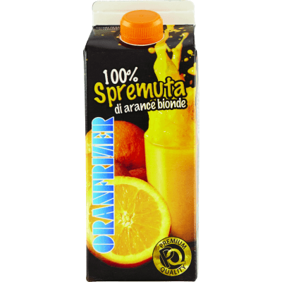Oranfrizer Premium Quality 100% Spremuta di arance bionde 750 ml
