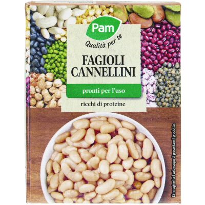 PAM Qualità per te Fagioli Cannellini 380 g