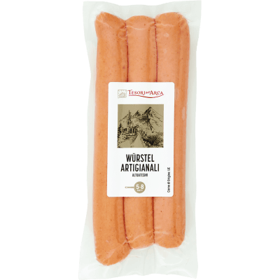TESORI DELL'ARCA Würstel Artigianali Altoatesini 250 g