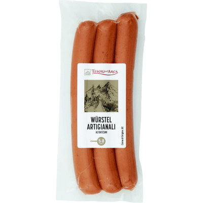 TESORI DELL'ARCA Würstel Artigianali Altoatesini 200 g