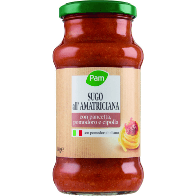 PAM Qualità per te Sugo all'amatriciana 350 g
