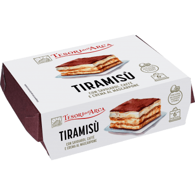 Tesori dell'arca tiramisu savoiardo