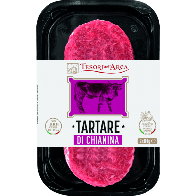 TESORI DELL'ARCA Tartare di Chianina 2 x 80 g