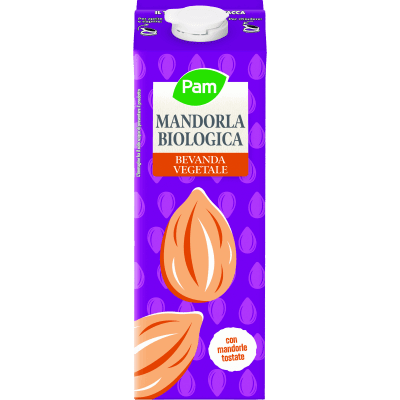 PAM Mandorla Biologica Bevanda Vegetale 1 L